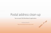 Postal address cleanup