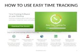 Ramil baltazar how to use easy time tracking