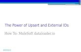 Salesforce - The Power of Upsert and External IDs - How To - MuleSoft Dataloader.io