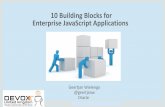 10 Building Blocks for Enterprise JavaScript
