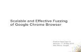 Масштабируемый и эффективный фаззинг Google Chrome