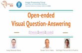 Open-ended  Visual Question-Answering