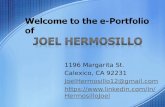 Profession electronic portfolio of Joel Hemrosillo