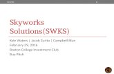 Buy Pitch for Skyworks Solutions: Boston College Investment Club