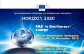 Susanna Galloni - R&D in Geothermal Energy