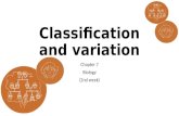 Ch.7.classification and variation (part 2)