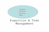 Team Management and Operational Expertise - Chandan