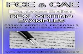 FCE & CAE Real Writing Examples