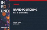 Michael Troiano - Brand Positioning