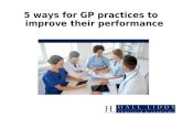 5 ways for GP practices to improve performance