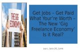 Freelance - The Flourishing New Gig Economy