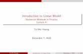 L4 linear model and matrix representation