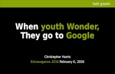 When youth wonder they go to google