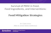 Dr. Cassie Jones - PEDv Survival: Feed Mitigation Strategies