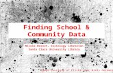 Finding School & Community Data