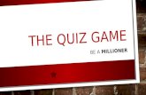 The quiz game in c++