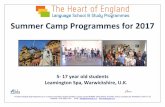 Summer Camp brochure 2017