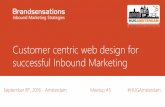 Customer centric web design for successful Inbound Marketing