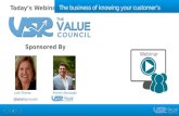 “The Business of Knowing Your Customer’s Business - The Key to Selling Value”