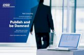 KPMG Publish and Be Damned Cyber Vulnerability Index 2012