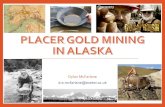 Placer gold mining in alaska