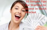 Mark shawzin   10 simple tips for starting to invest in stock market