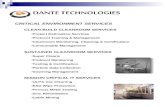 Dante Brochure Templates  revised