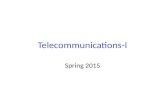 Telecommunication i (sec 1.0 & 2.0)