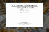 Control Seepage Thought Earth Dams