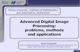 Pawel FORCZMANSKI (West Pomeranian University of Technology) "Advanced digital image processing methods"