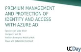 Jan Vidar Elven – Premium Management and Protection of Identity and Access with Azure AD
