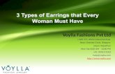 3 Types of Earrings that Every Woman Must Have