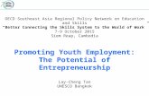 Session III: Lay-Cheng Tan - Promoting Youth Employment: the potential of entrepreneurship