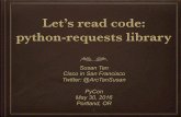 Let's read code: python-requests library