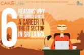 Six Reasons Why You Should Choose a Career in the IT Sector in Sri Lanka