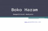 Boko Haram : Geopolitical Analysis