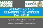 Becky Webb, Freja Woodward and Kate Douglas-Dala: Attracting and retaining the modern day rider Powerpoint