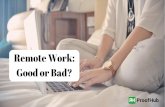 Work Remotely or Not — What Experts Have to Say?