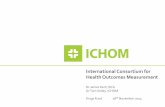 International Consortium for Health Outcomes Measurement
