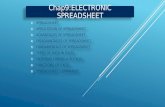 ch 9, Electronic Spreadsheet,Basic Information Technology-Uzair Javed