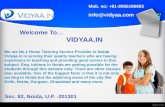 Searching for private tutors in noida