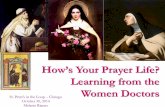 Praying with Women Doctors