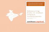Measuring Exits in Indian Impact Investments
