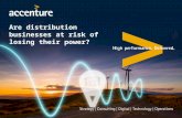 Are Distribution Businesses at Risk of Losing Their Power? Findings from the New Accenture Digitally Enabled Grid Research, Third Edition