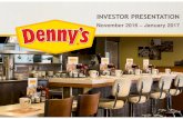 Denn investor presentation november 2016 through january 2017 final
