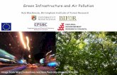 Green infrastructure and air pollution