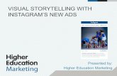 Visual storytelling with instagram’s new ads
