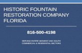HISTORIC FOUNTAIN RESTORATION COMPANY FLORIDA