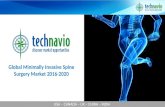 Global Minimally Invasive Spine Surgery Market 2016 to 2020