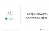 Google AdWords conversioni offline